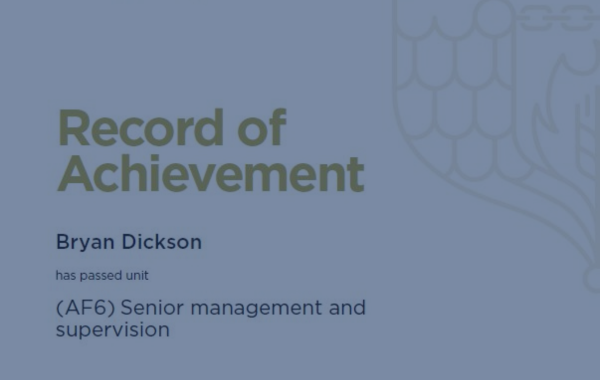 Record of achievement 1